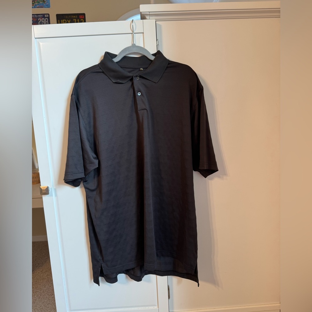 Addidas Men’s Dark Gray Polo Shirt